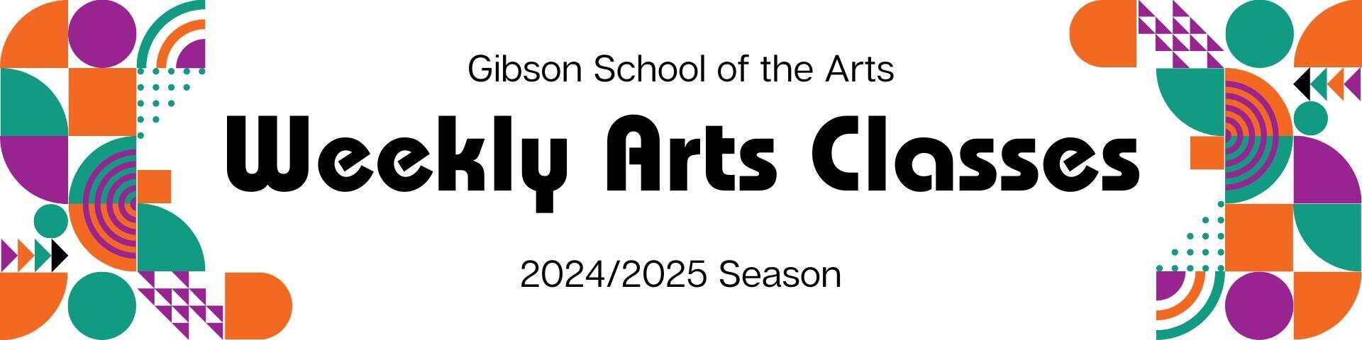 Weekly Arts Classes